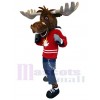 Moose mascot costume