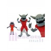 Devil mascot costume