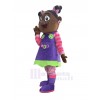 Girl mascot costume
