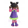 Girl mascot costume