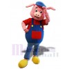Pig mascot costume