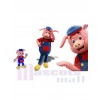 Pig mascot costume