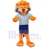 Lion mascot costume