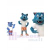 Wolf mascot costume