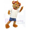 Wolf mascot costume
