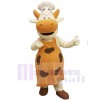 Chef Cow mascot costume