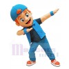 Boy mascot costume