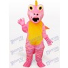 Pink Dinosaur Animal Adult Mascot Funny Costume