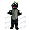 Black Dinosaurs Mascot Adult Costume