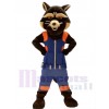 Rocket Raccoon mascot costume