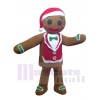 Gingerbread Man mascot costume