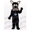 Black Dog Adult Mascot Costume