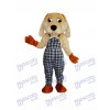 Lucky Dog Mascot Adult Costume