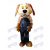 Lucky Dog Mascot Adult Costume