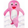 Pink Dolphin Ocean Adult Mascot Costume