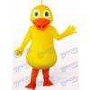Yellow Duck Poultry Mascot Costume