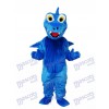 Blue Thorn Dragon Mascot Adult Costume