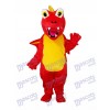 Red Thorn Dragon Mascot Adult Costume