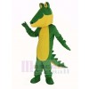Crocodile with Yellow Belly Mascot Costume