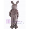 Easter Bunny in Purple Mascot Costume Animal