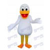 White Duck Mascot Adult Costume