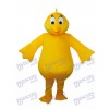 Big Belly Yellow Chicken Adult Mascot Costume