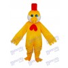 Little Yellow Chicken Mascot Adult Costume