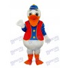 Hippie Duck Mascot Adult Costume