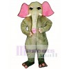 Girl Elephant Mascot Costume