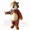 Glasses Gopher with Black and White Scarf Mascot Costumes Cheap