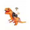 Orange Tyrannosaurus T-Rex Inflatable Carry Me Ride On Costume