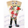 Brown Cheese Pizza Food Mascot Costume