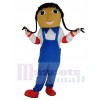 Cowgirl mascot costume