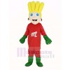 Super Boy Mascot Costume