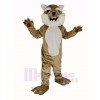 Brown and White Bobcats Mascot Costume Animal