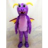 Purple Thorn Dragon Mascot Costume