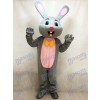 Easter Grey Bunny Rabbit Hare Mascot Costume