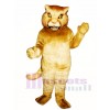 Golden Panther Mascot Costume