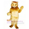 Golden Panther Mascot Costume