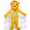Yellow Lion Animal Mascot Costume