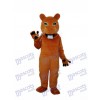 Golden Cougar Mascot Adult Costume