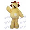 Golden Lion Mascot Adult Costume