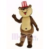 Huge Brown Teddy Bear Mascot Costume