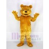 Long-haired Brown Bear Mascot Costume Cartoon	