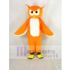 Orange Ollie Owl Mascot Costume School