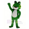 Cute Green Frog Mascot Costume