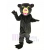 Black Panther with Green Eyes Mascot Costume Animal