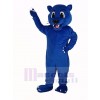 Blue Panther Leopard Mascot Costume Animal