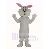 White Easter Bunny Rabbit Mascot Costume