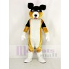 Black Brown and White Shepherd Dog Mascot Costume Cartoon